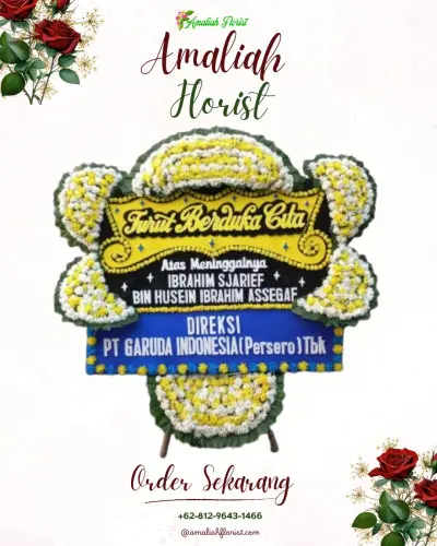 Papan Bunga Duka di Tadenas