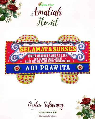 Karangan Bunga Ucapan Selamat di Tadenas